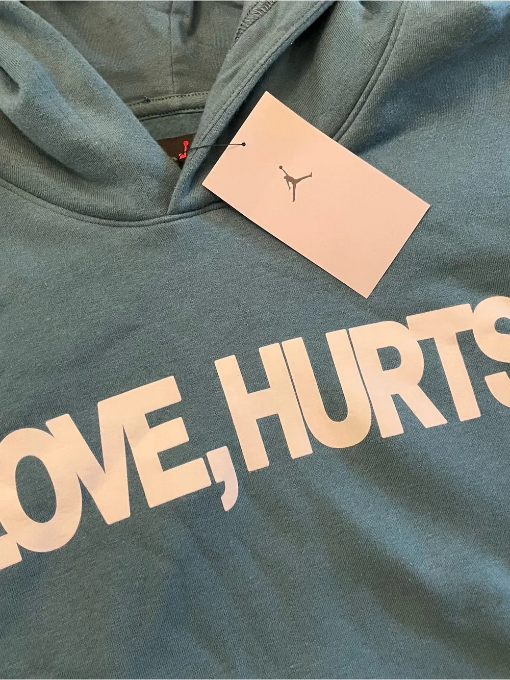 Love, Hurts Air Jordan Jalen Hurts Philadelphia Eagles Hoodie Medium